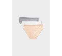 Lot de 3 culottes en coton - Yasminelacespe - S - Blanc - Femme - Etam