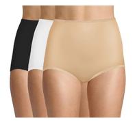 Lot de 3 culottes Skimp Skamp pour femme de Bali, blanc/noir/nude, taille 8