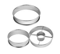 Lot de 3 cutters à cônes portables pour la cuisine - 9,84 pouces - Donut - Fabricant pour la cuisine