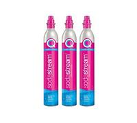 Lot de 3 cylindres de gaz co2 60l quick connect pour machine à gazéifier 3 x cylindre quick connect