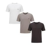 Lot de 3 débardeurs à manches courtes pour homme 50532468-Gris-blanc-noir XL