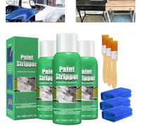 Lot de 3 décapants de peinture efficaces, décapants puissants, décapants de peinture automobile, décapant de peinture haute efficacité pour surfaces métalliques, décapant de peinture pour bois, métal,