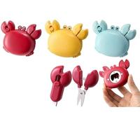 Lot De 3 Décapsuleurs Multifonctions En Forme De Crabe, Aimant Magnétique 4 En 1 for Réfrigérateur Avec Ciseaux,Coupe-boîte,Décapsuleur,Gadget De Cuisine En Forme