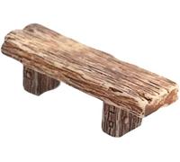 Lot de 3 décorations exquises pour bancs miniatures de jardin féérique, bonsaï, décoration de maison de poupée, durable et utile, accessoires décoratifs