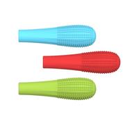 Lot de 3 décorations sensorielles à mâcher en silicone pour crayons autistes pour enfants et adultes