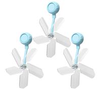 Lot de 3 déflecteur d'air à ventouse - Déflecteur d'air réglable - Guide anti-soufflage - Pour chambre de bébé, salon, étude