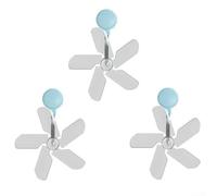 Lot de 3 déflecteurs d'aération pour climatiseur avec ventilateur réglable pour contrôler et diriger le flux d'air froid pour un meilleur confort intérieur et une efficacité énergétique améliorée