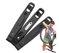 Lot de 3 démonte-pneus de vélo - Outil de VTT - Levier de démontage de pneu manuel - Accessoires de réparation antidérapants pour débutants, amateurs et adultes - Kit d'entretien de vélo durable et
