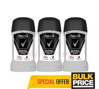 Rexona Déodorant stick Motionsense Invisible noir et blanc Homme 50 ml