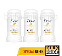 Lot de 3 déodorants bâtons Dove Invisible Care Colors 48H protection contre...
