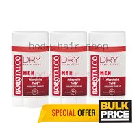 Lot de 3 déodorants Borotalco Ambre Sèche Stick Absorbe la transpiration...