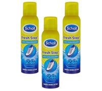 Lot de 3 Déodorants Chaussures Anti-Odeurs 24h 150 ml