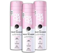 Lot de 3 déodorants en spray 8x4 N°3 Velvet Blossom