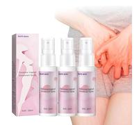 Lot de 3 déodorants intimes en spray pour femme - 20 ml - Protection contre les odeurs - Spray intime pour femme - Extrait de plantes - Spray intime pour soulager les odeurs et les démangeaisons