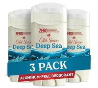 Lot de 3 déodorants pour homme sans aluminium Deep Sea avec éléments océaniques, 85 g