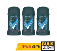 Lot de 3 déodorants Rexona pour hommes Cobalt Dry MaxPro Stick protection con...