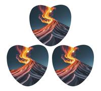 Lot de 3 désodorisants à suspendre pour voiture, maison, bureau - Motifs marbrés ressemblant à des sommets de montagne - Style blanc