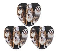 Lot de 3 désodorisants à suspendre pour voiture, maison, voiture, décoration intérieure, bouledogue anglais