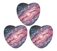 Lot de 3 désodorisants de voiture à motif marbre, cartes parfumées durables pour voiture, maison, bureau, style blanc