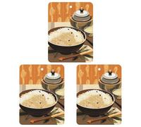 Lot de 3 désodorisants de voiture à suspendre - Feuilles d'encens parfumées pour voiture, maison, décoration intérieure, riz végétal