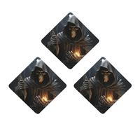 Lot de 3 désodorisants de voiture à suspendre - Feuilles d'encens parfumées pour voiture, maison, décoration intérieure - Faucheuse