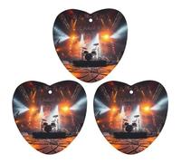 Lot de 3 désodorisants de voiture à suspendre - Feuilles d'encens parfumées pour voiture, maison, décoration intérieure, scène de concert de rock