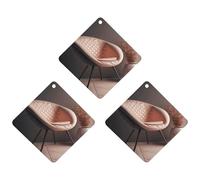 Lot de 3 désodorisants de voiture à suspendre - Feuilles parfumées à suspendre pour voiture, maison, voiture, décoration intérieure, chaise de style moderne