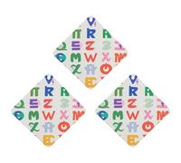 Lot de 3 désodorisants de voiture en forme de losange à suspendre - Cartes parfumées durables pour voiture, maison, bureau - Style blanc