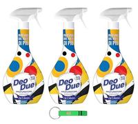 Lot de 3 désodorisants Deo Due Armonia Astratta - 600 ml + porte-clés Beni Culinari
