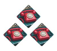 Lot de 3 désodorisants pour voiture rétro anglais Londres - Cartes parfumées à suspendre - Gris mignon - Désodorisant de voiture - Parfums de voitures neuves pour homme et femme - Désodorisant naturel