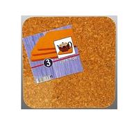 LOT DE 3 Dessous de plat en liege 19 cm x 19 cm