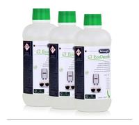 Lot de 3 Détartrant 500ml ECODECALK Cafetière Expresso (5513291781 5513296041 DELONGHI BEKO)