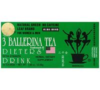 Lot de 3 diètres Ballerines pour boissons extra fortes, thé minceur 18 pièces (1 boîte)