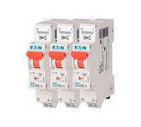 Lot De 3 Disjoncteurs Auto 10a Plg, Ph+n, Borne à Ressort, 4,5ka (en 60898) Courbe C - Eaton