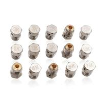 Lot de 3 disques de rupture de soupape de régulation de réservoir HPA .8K 3K 5K 6K 7.5K en laiton pour réservoirs d'air comprimé, lot de 3 avec vis anti-émeute (7500 psi)