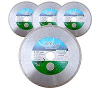 Lot de 3 disques diamant 180 x Al. 25,4/22,23 x Ht. 5 mm carrelage, faïence - CUTTER - Diamwood