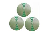 Lot de 3 disques polarisants Lakhovsky MWO 10 cm EMFS Oscillateur multi-ondes, énergie de l'eau et équilibrage harmonique - Inspiré de Georges Lakhovsky