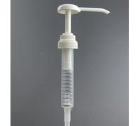 Lot de 3 distributeurs à pompe Pélican 38 mm pour bidon de 5 litres - Dose de 30 ml par pompe - Blanc