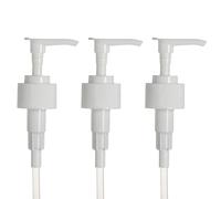 Lot de 3 distributeurs de savon à pompe pélican pour récipient de 5 litres - Convient pour savon, shampooing, après-shampoing, désinfectant, usage commercial et domestique