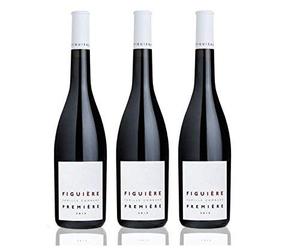 Lot de 3 Domaine Saint André de Figuières Cuvée Première Rouge. Côtes de Provence 75cL