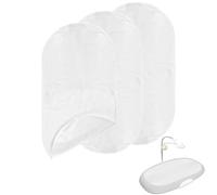 Lot de 3 doublures de matelas à langer compatibles avec Skip Hop - Housses de matelas à langer, lavables, douces et chaudes, design antidérapant, réutilisable et portable, parfait pour les besoins de
