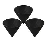 Lot de 3 doublures de pot en feutre pour panier suspendu en forme de cône de 30,5/35,6/40,6 cm, inserts respirants et imperméables pour une croissance améliorée (35,6 cm)