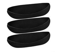 Lot de 3 doublures en feutre pour panier à suspendre, inserts en tissu non tissé noir pour boîte et clôture de jardin, housses respirantes et résistantes aux oiseaux pour une utilisation en extérieur