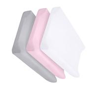 Lot de 3 draps de berceau doux et confortables pour landau de bébé, housses de couette pour table à langer