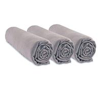 Lot de 3 Draps Housse 70x160 cm Lit Bébé Lit Enfant 70 x 160 | 100% Coton Bio | Noisette | Extensible & Respirant | Sommeil sain | Marque Easy Dort | Certifié GOTS Oeko-Tex | Fabriqué en Europe