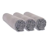 Lot de 3 Draps Housse pour Couffin 32x72 Ovale |100% Coton Bio | Noisette | Compatible avec Matelas Ovale pour Nacelle, Landau, Couffin | Marque Easy Dort | Certifié Oeko Tex | Fabriqué en Europe |