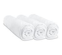 Lot de 3 draps housse coton pour couffin 32x72