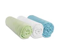 Lot de 3 Draps housse Jersey coton 60x120 garçon - EASY DORT - Mixte - Vert