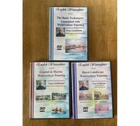 Lot De 3 Dvd Tony Cowlishaw - Cours D'aquarelle (2004)