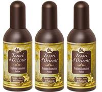 Lot de 3 eaux de toilette Tesori d Oriente, Vanille & Gingembre, 100 ml